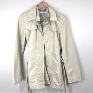 Zara tan raincoat, size Medium
